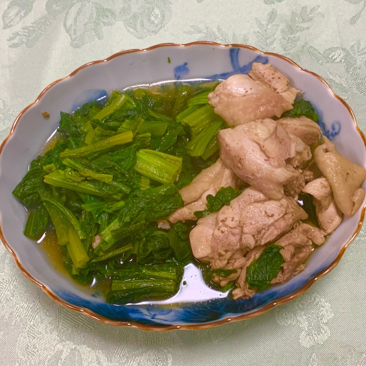 かつお菜と鶏肉の煮浸し レシピ 作り方 By みゆママ 楽天レシピ かつお菜と鶏肉の煮浸し レシピ 作り方 By みゆママ 楽天レシピ